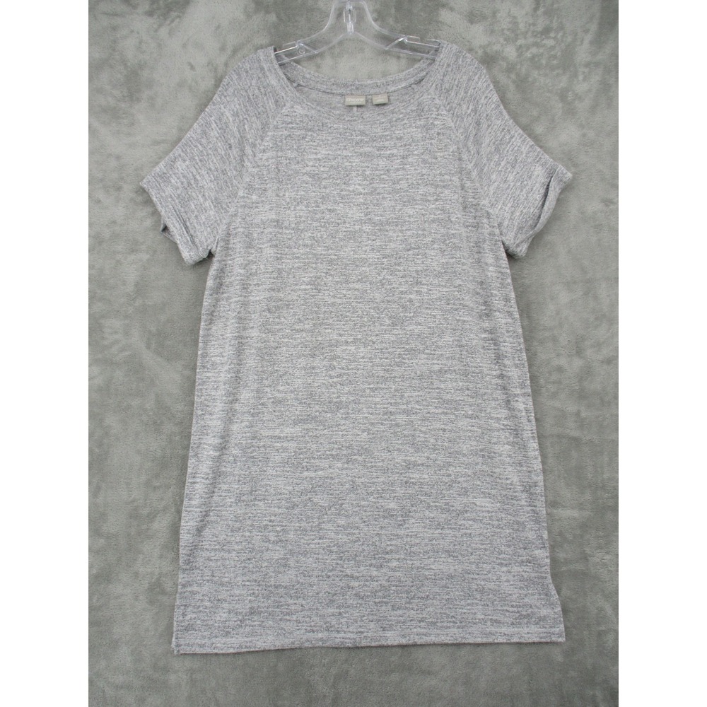 Chicos Dress 2 US Large Zenergy Heathered Knit Athleisure Lounge Soft Pullover